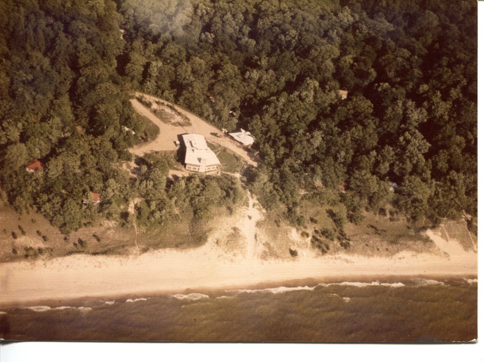 Aerial View June 1975 Main Camp